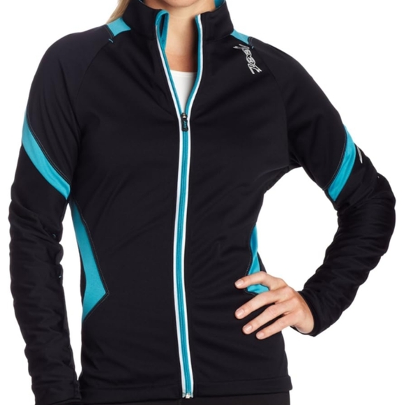 Zoot Sports Ultra WRKS Nano Thermocell Jacket, Black/Reef, M - Picture 1 of 14